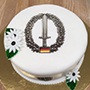 Auch Soldaten freuen sich über eine Torte!